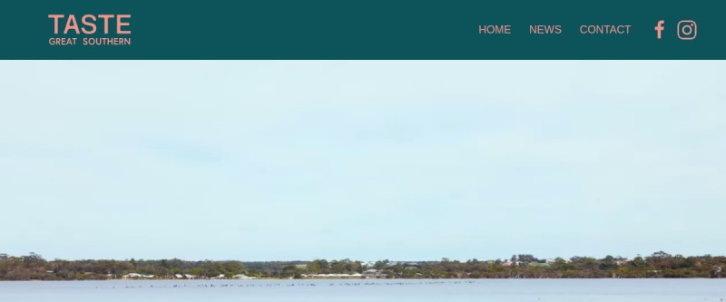 Taste Great Southern homepage